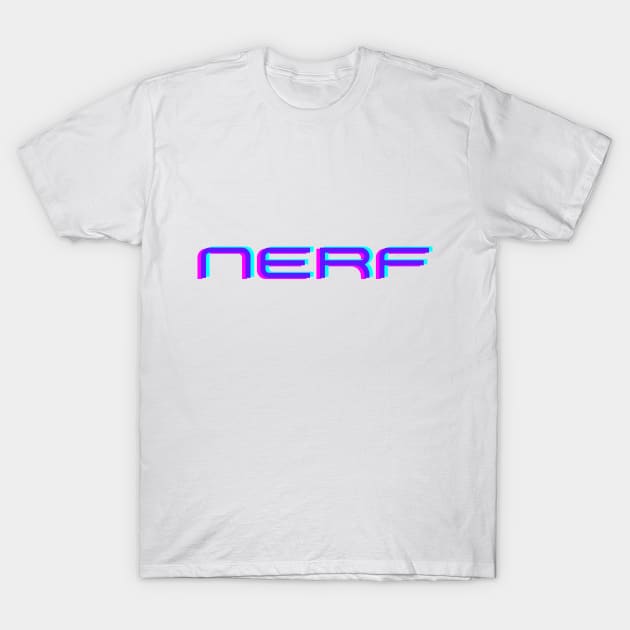 nerf, gamers t-shirt T-Shirt by Path